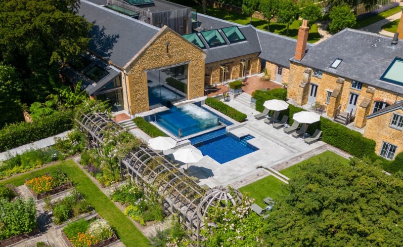 Pool at The Newt in Somerset